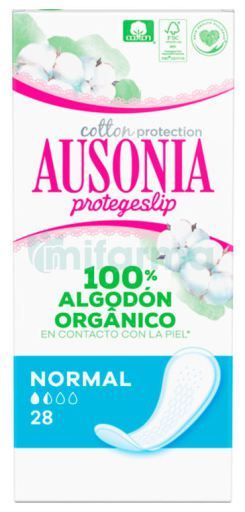 Protegeslip Organic Normal 28 unidades