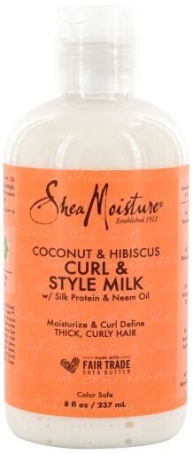 Coconut & Hibiscus Leche para Rizar y Peinar 236 ml