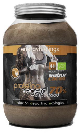 Proteína Orgánica Vegetal 70% Cacao 1,5 kg