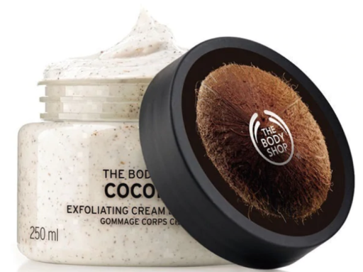 Exfoliante Corporal con Crema de Coco 250 ml