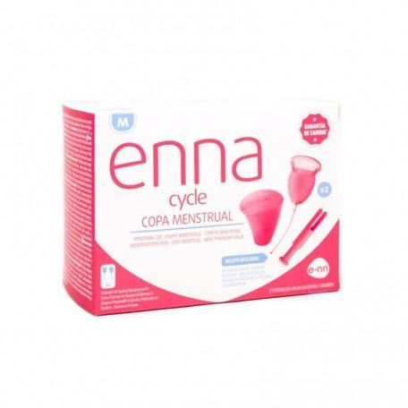 Copa Menstrual talla M 2 Copas + Aplicador + Esterilizador