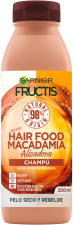 Fructis Hair Food Macadamia Champú Alisador 350 ml
