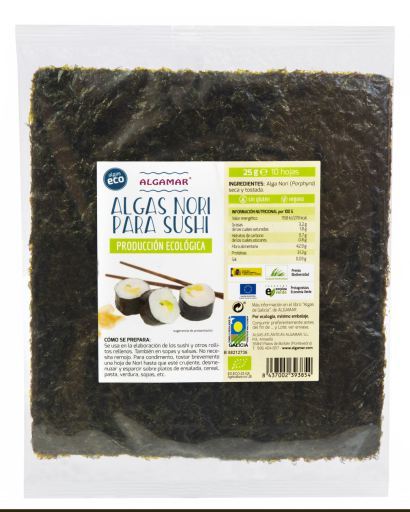 Alga Nori Sushi 25 gr