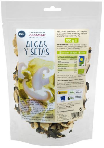 Algas y Setas 100gr