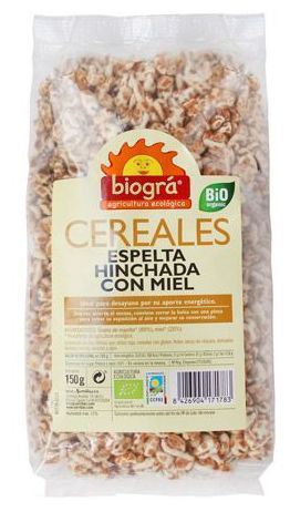 Bio Espelta Hinchada con Miel 150 gr