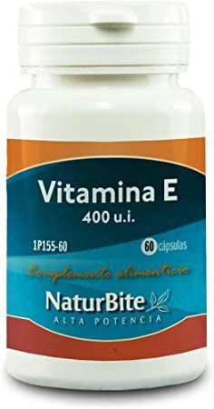 Vitamina E 400 Ui Natural 60 tabletas