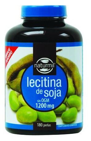 Lecitina de soja 1200 mg 180 Perlas