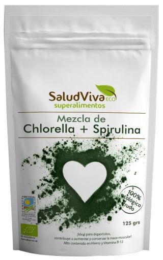 Chlorella y Spirulina 125 gr