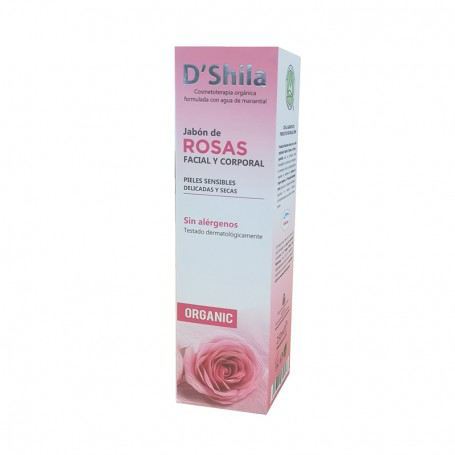 Jabón de Rosas Facial y Corporal 250 ml