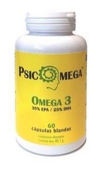 Psicomega suplemento alimenticio 60 capsulas