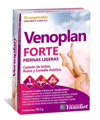 Zentrum Complemento Alimenticio Venoplan Forte 30 comprimidos