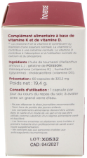 Vitamina K2 D3 60 Perlas