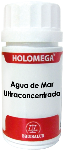 Holomega Agua de Mar Ultrapurificada 50 Cápsulas