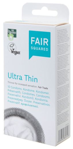 Preservativos Fair Squared Ultra Finos 10 uds