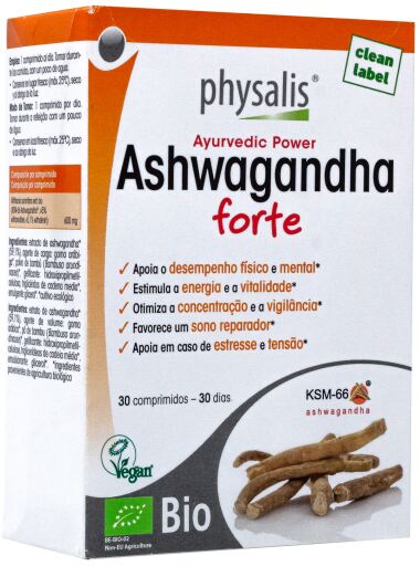 Ashwagandha Forte Bio 30 Comprimidos