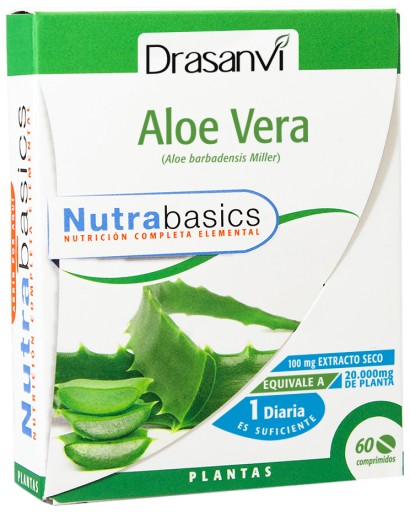 Nutrabasic Aloe vera 60 comprimidos