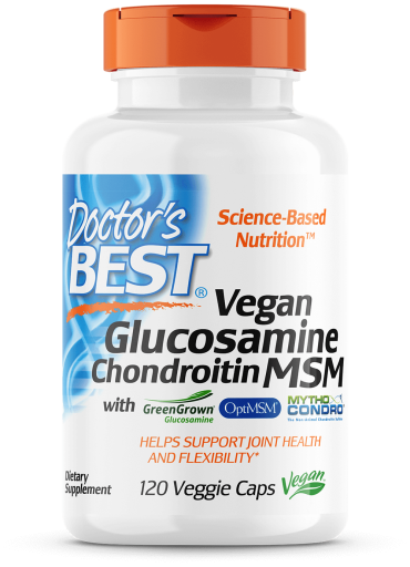 Vegan Glucosamine & chondroitin & MSM 120 cápsulas vegetarianas