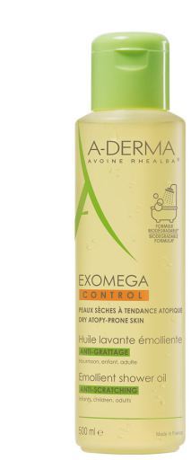 Exomega Control Aceite de Ducha Limpiador 500 ml