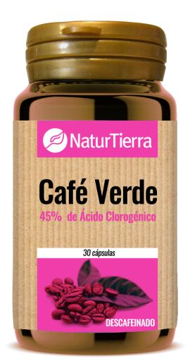 Café Verde Sin Cafeina 30 cápsulas