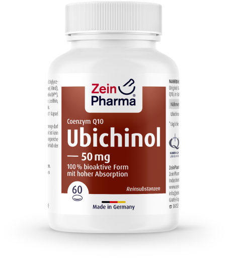 Ubiquinol 50 mg 60 Cápsulas