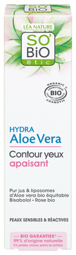 Contorno de Ojos Calmante Bisabolol & Aloe Vera Bio 15 ml