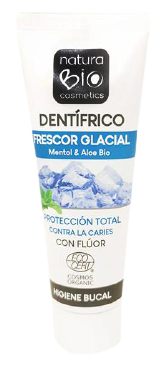 Dentífrico Frescor Glacial 75 con Flúor Menta mentol 75 ml