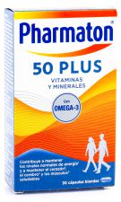 Vitaminas y Minerales 50 Plus 30 Cápsulas