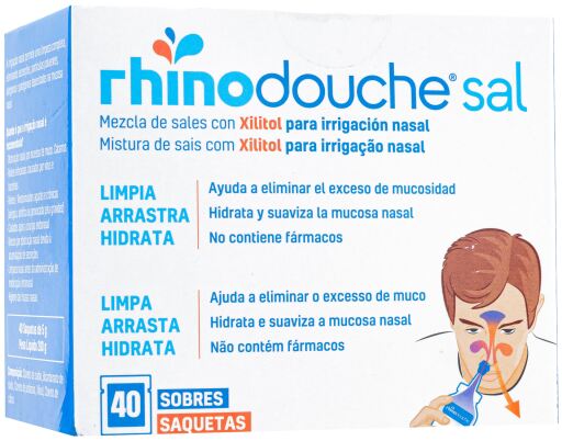 XL Sales Limpieza Nasal 5 gr x 40 sobres