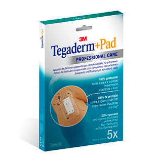 Tegaderm Pad Apósitos 9x15 cm 5 Unidades