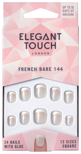 French Bare 144 Uñas Postizas 24 uds