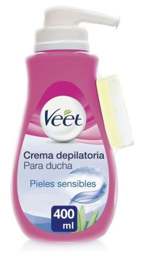 Crema Depilatoria de Ducha Pieles Sensibles 400 ml