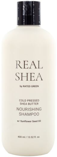 Real Shea Butter Nourishing Champú 400 ml