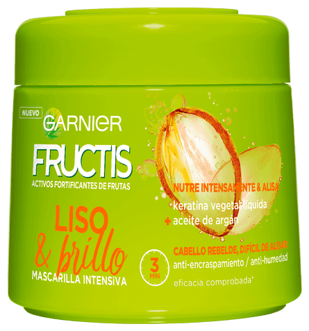 Fructis Mascarilla Hidra Liso 300 ml