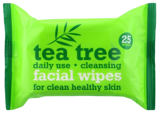 Toallitas Faciales Árbol de Té 25 uds