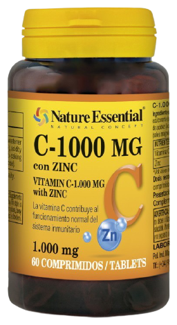 Vitamina C + Zinc 1000 mg