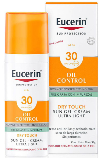 Sun Protection Oil Control Dry Touch Gel Crema 50 ml