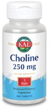 Choline 250 mg 100 Comprimidos