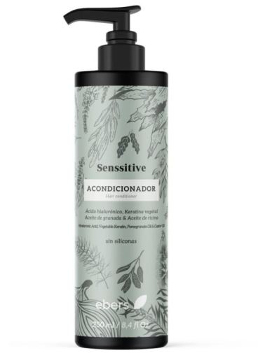 Acondicionador Capilar Senssitive sin Siliconas 250 ml