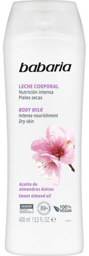 Body Milk Nutrición Intensa Almendras 400 ml