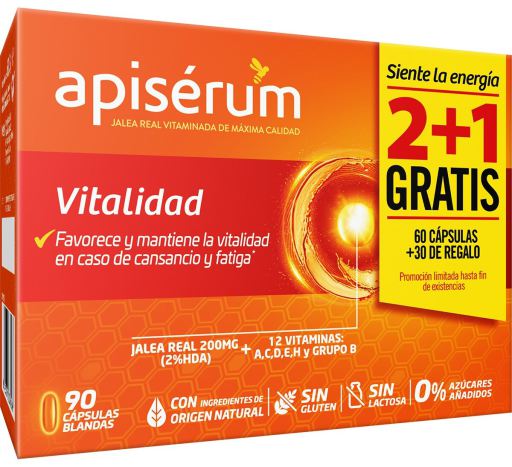 Vitamina Pack 3 meses (2+1) 90 Cápsulas