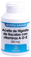 Aceite Hígado De Bacalao Con Vitaminas A-D-E 500 mg