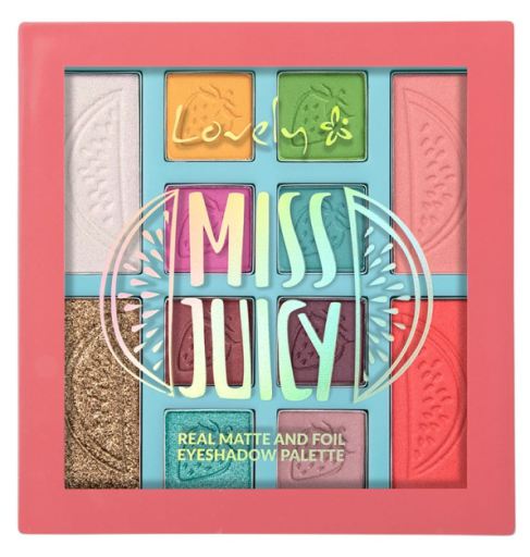 Paleta Sombra de Ojos Miss Juicy