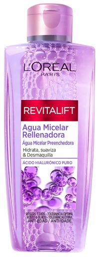 Revitalift Filler Agua Micelar con Ácido Hialurónico Puro 200 ml