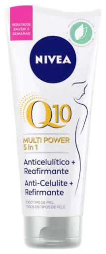 Crema Anticelulítica & Reafirmante Q10+ 200 ml