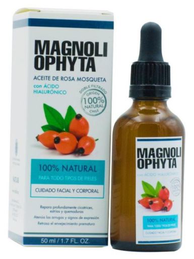 Aceite de Rosa Mosqueta con Ácido Hialurónico Gotero 50 ml