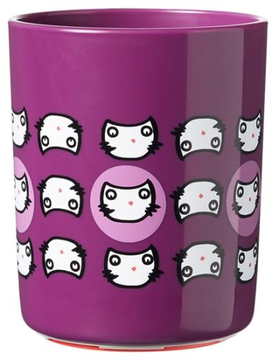 Vaso AntiVuelco Super Cup 12m violeta