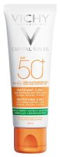 Capital Soleil Fotoprotector Matificante 3 en 1 SPF 50+ 50 ml