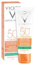 Capital Soleil Fotoprotector Matificante 3 en 1 SPF 50+ 50 ml