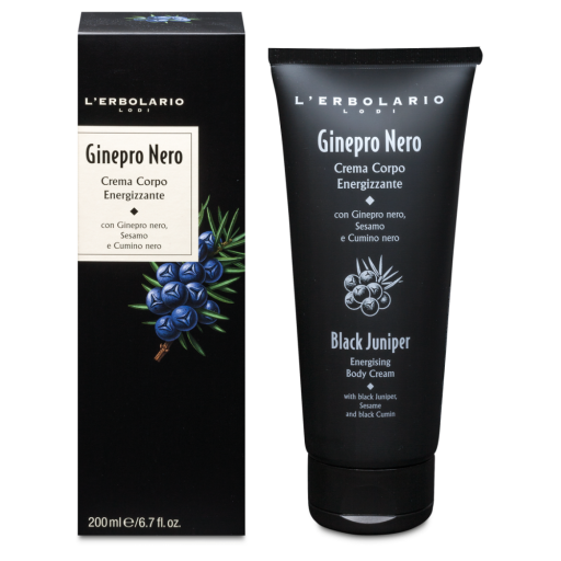 Ginepro Nero Crema Corporal Energizante 200 ml