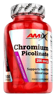 Suplemento Chromium Picolinate 100 Cápsulas